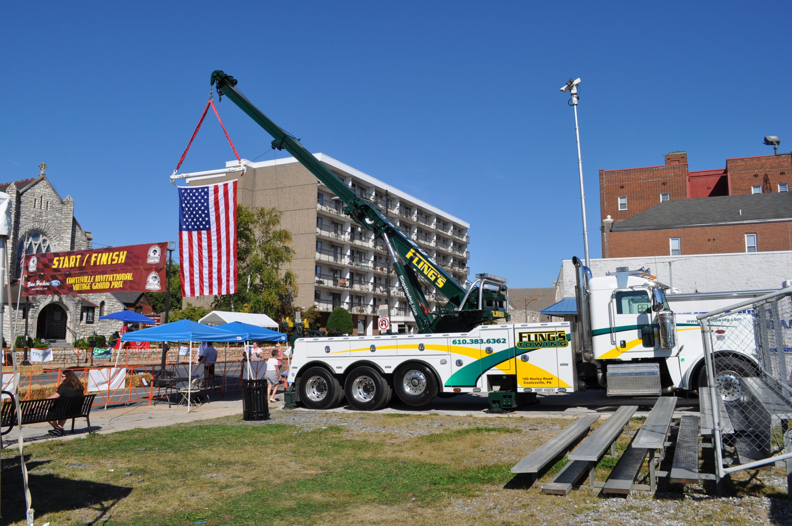 Coatesville Grand Prix Vintage Automobile Race 2017 19320 PA Flings Towing